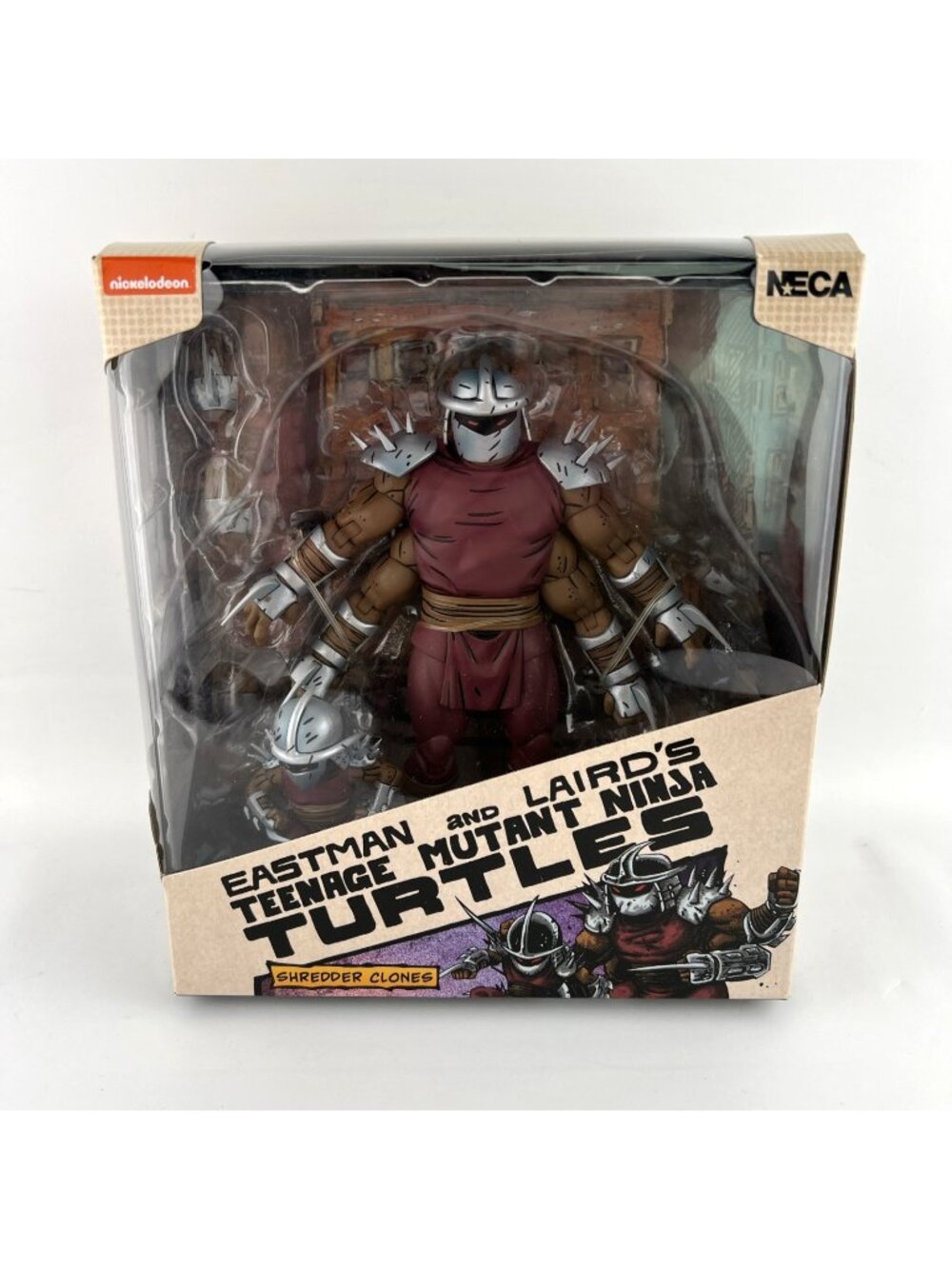 NECA TMNT Shredder Clones Figure Set Eastman & Laird's Ninja Turtles